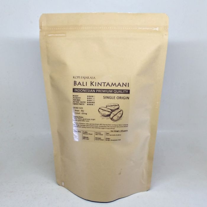 

KPY84 Kopi Fajarasa Bali Kintamani Biji Kopi Arabica 1 kg