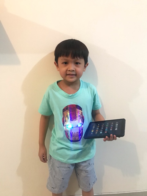 PROMO KAOS LED ANAK 6 pcs = 200 rb / 12 pcs =395rb JAKARTA READY