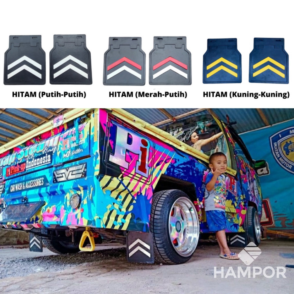 Karpet Lumpur Mobil Mudguard Ceceret Mobil Universal Pick Up Suzuki Futura SS Carry Grandmax L300