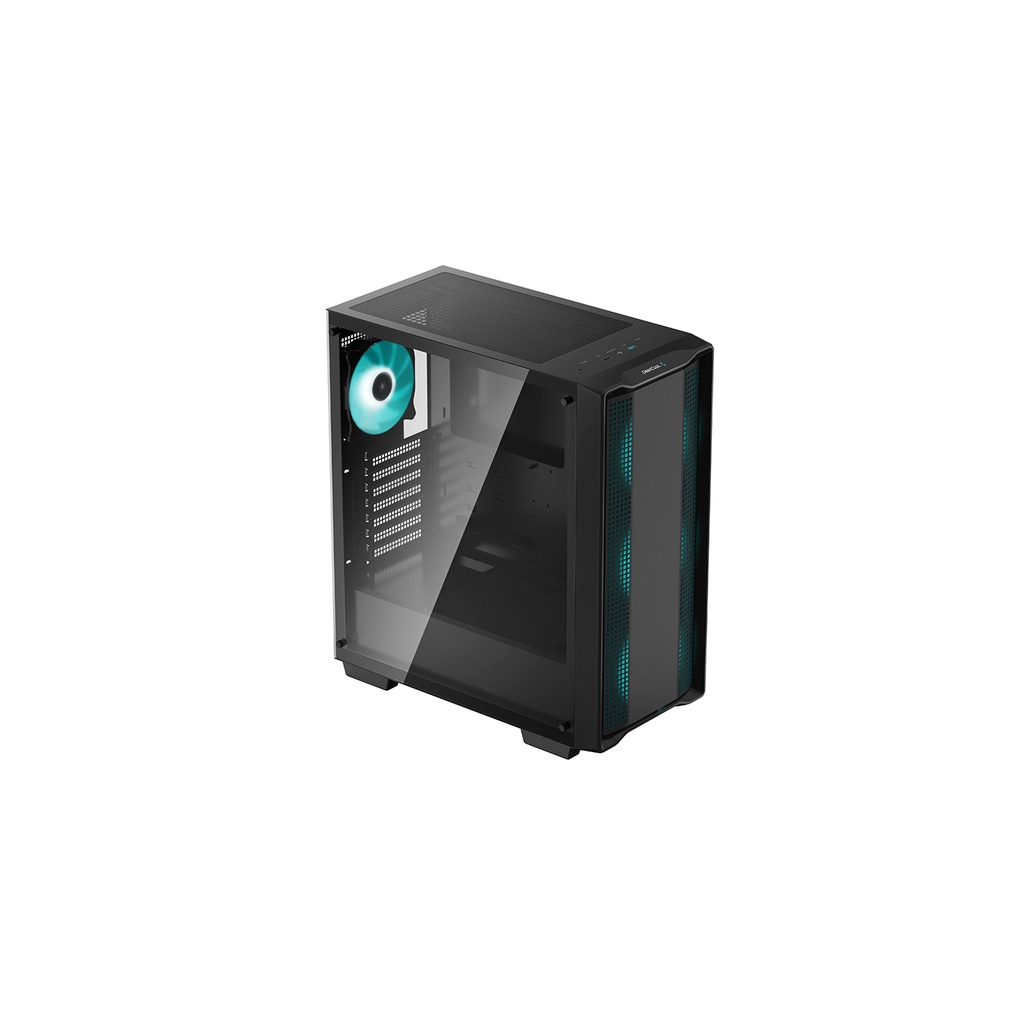 DeepCool CC560 Tempered Glass Gaming Case - Black