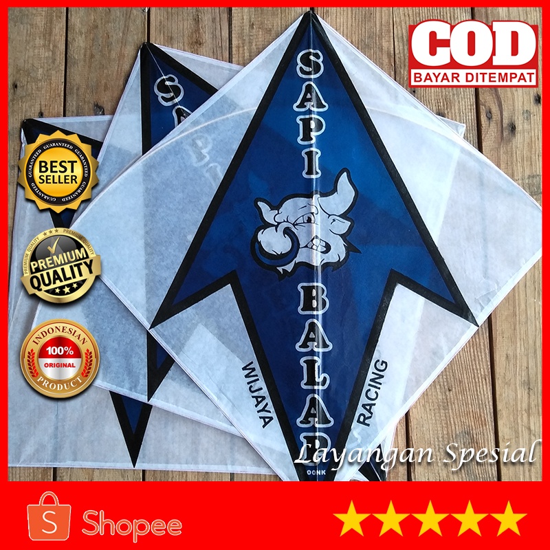 LAYANGAN SUKHOI SAPI BALAP ORIGINAL BY OONK ISI 10 PCS