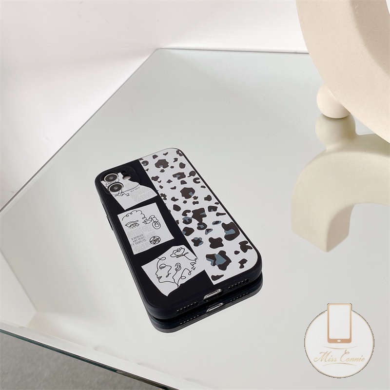 Casing Softcase Infinix Smart 5 6 Hot 11 Play 11s 9 Hot 10 Play Note 10 10s 10 Hot 10T Smart 4 Hot S4 Hot 10 Lite Smart 3Plus Motif Leopard