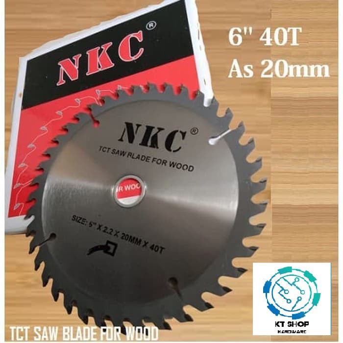Mata Gerinda Potong Kayu Serkel Circular Saw TCT Blade 6 inch 40 T