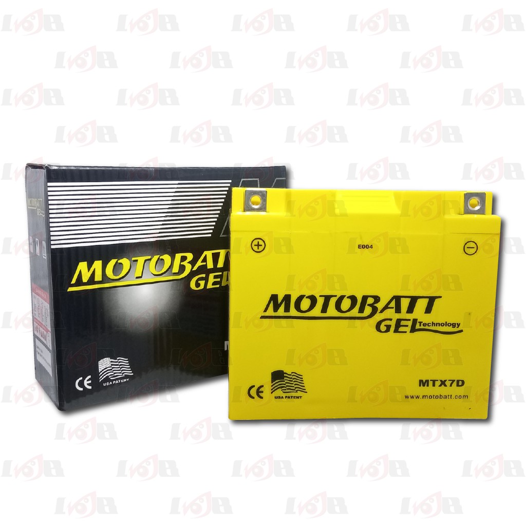 Accu Motobatt Gel MTX7D GM7B-4B 7Ah Aki Motor Tiger Nouvo Scorpio Tossa