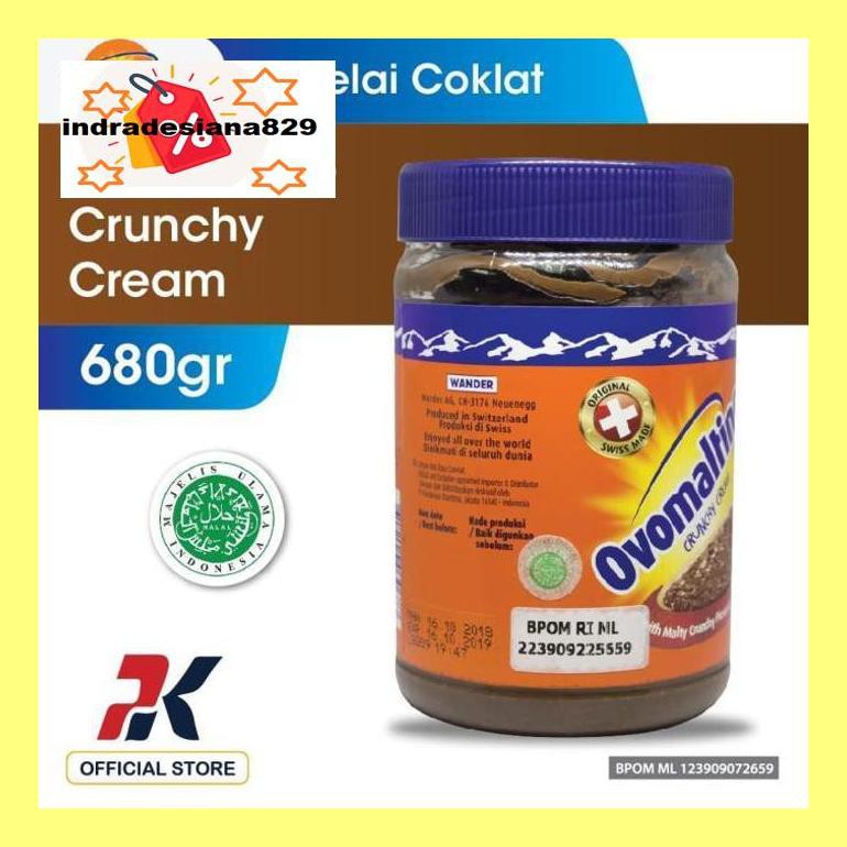 

Sf504Nind Ovomaltine Crunchy Cream 680Gr Ind504Sm