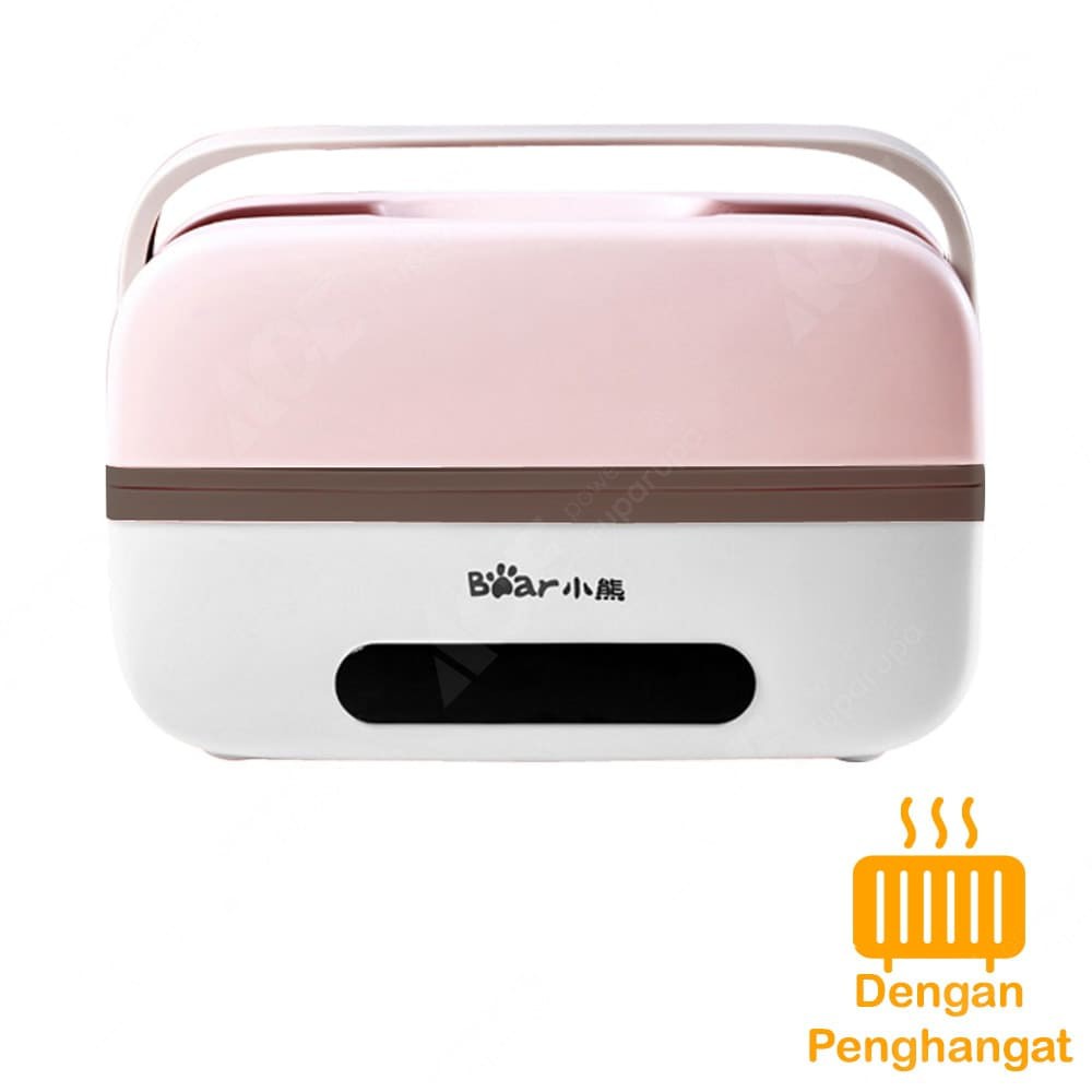 

Bear Tempat Makan Dengan Warmer Elektrik 270 W - Pink Beige