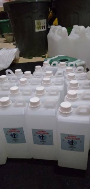 HANDSANITIZER 1LITER putih termurah