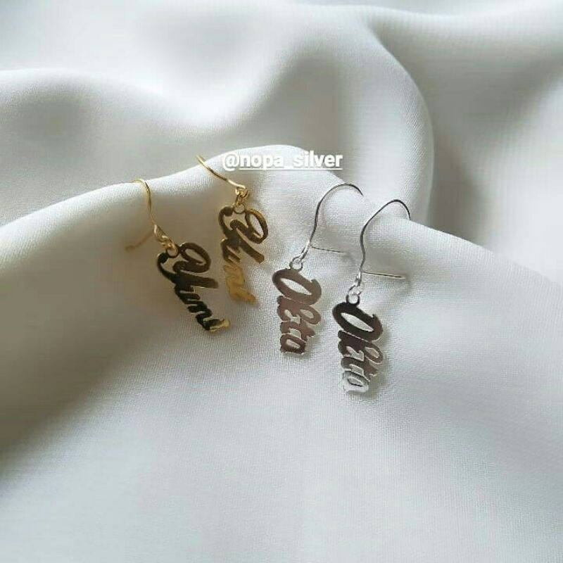 ANTINGAN PERAK MURNI CELUP EMAS 24k