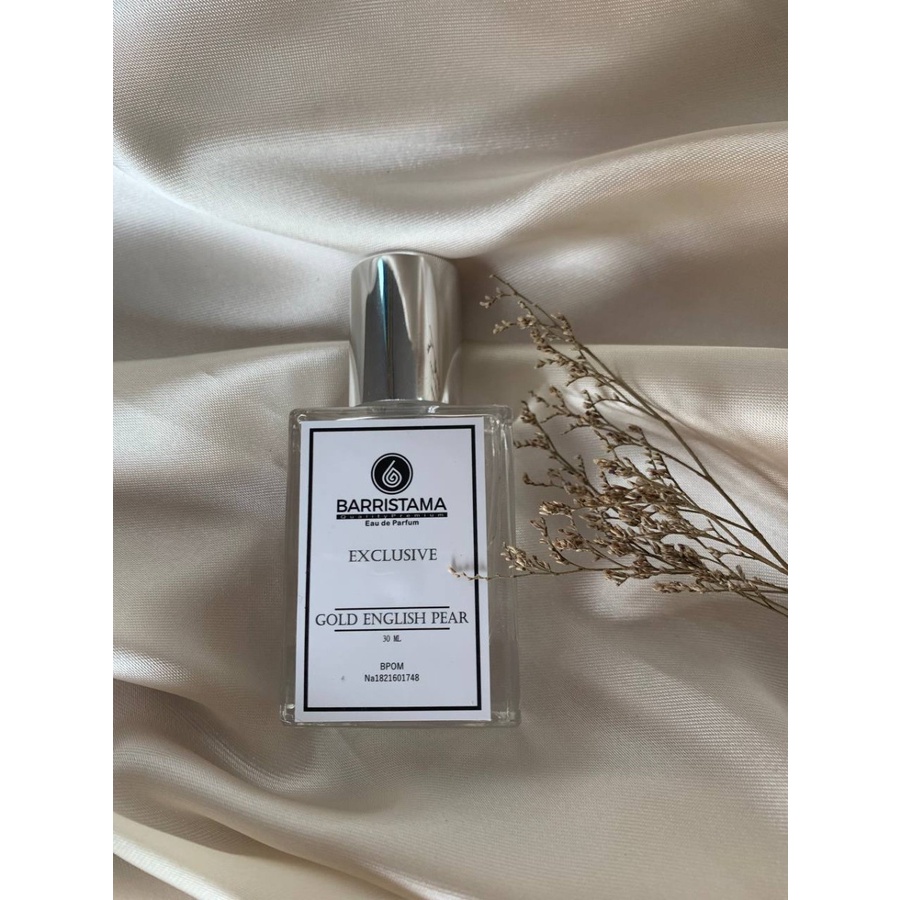 BARRISTAMA Gold English Pear Parfume - Inspired by English Pear Freesia - BPOM