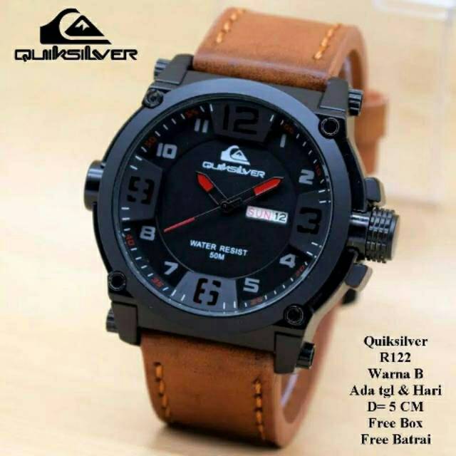 READY JAM TANGAN PRIA QUIKSILVER TANGGAL AKTIF