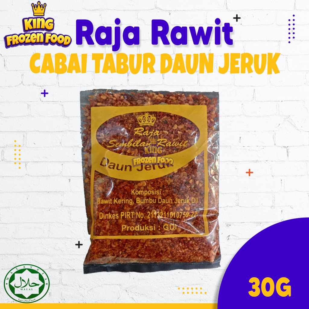 Bumbu Cabai Tabur Rawit Daun Jeruk 90G&amp;30G