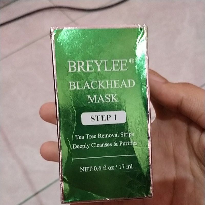 PL BREYLEE BLACKHEAD MASK (STEP 1) Masker Komedo + paper | Mask Peel Off |