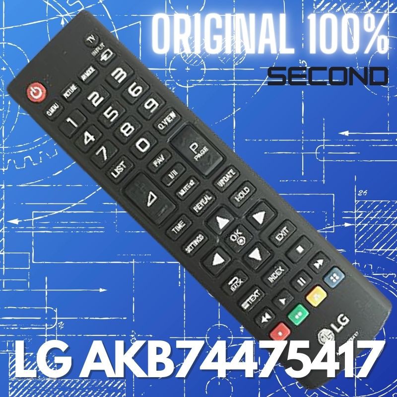 Remote Remot TV LCD LED LG AKB74475417 Original Second Bekas Murah