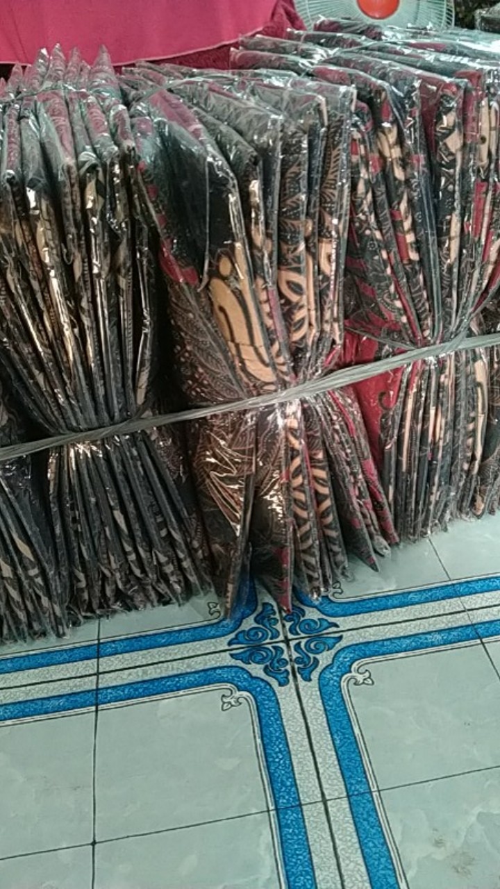 Kemeja Batik Pria Lengan Panjang Size M L Xl Xxl  Bswart Batik