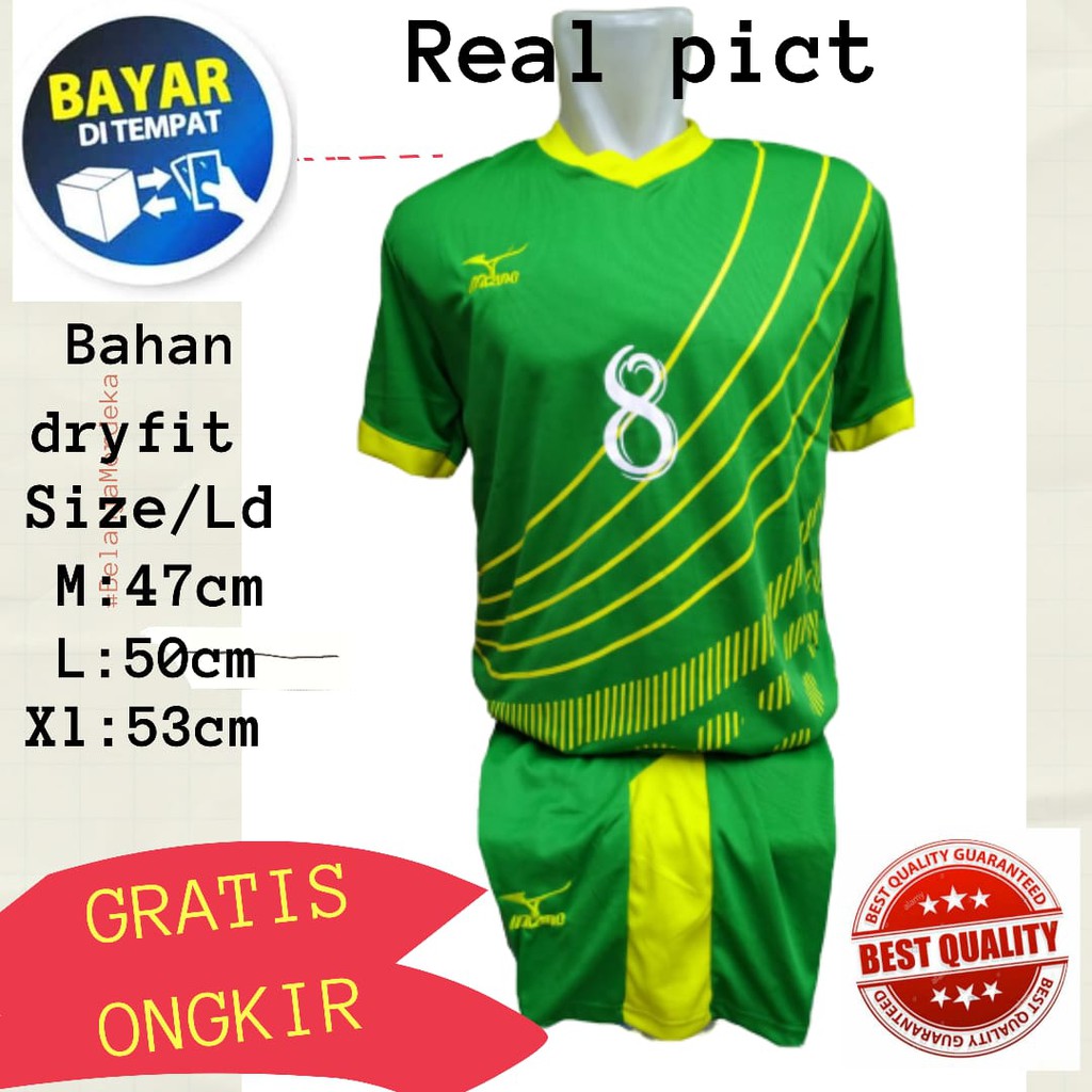 BAJU JERSEY BOLA /FUTSAL/VOLLY UNISEX