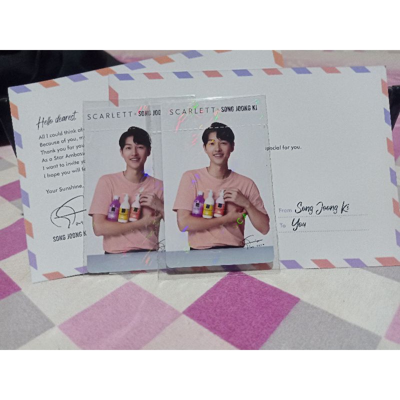 PHOTOCARD SONG JOONG KI / SET PHOTOCARD SONG JOONG KI