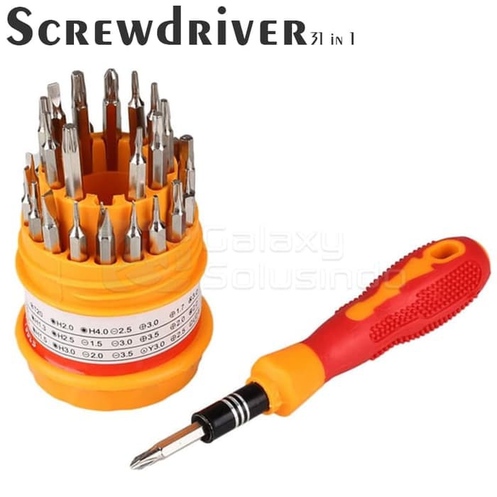 SCREWDRIVER   Obeng Set Multi 31 in 1 mini