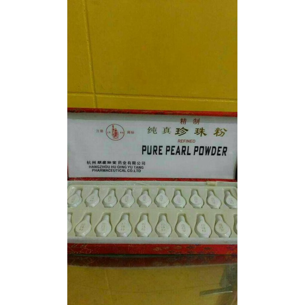 

SERBUK MUTIARA ASLI IMPORT .PURE PEARL POWDER . ZHEN CU FEN