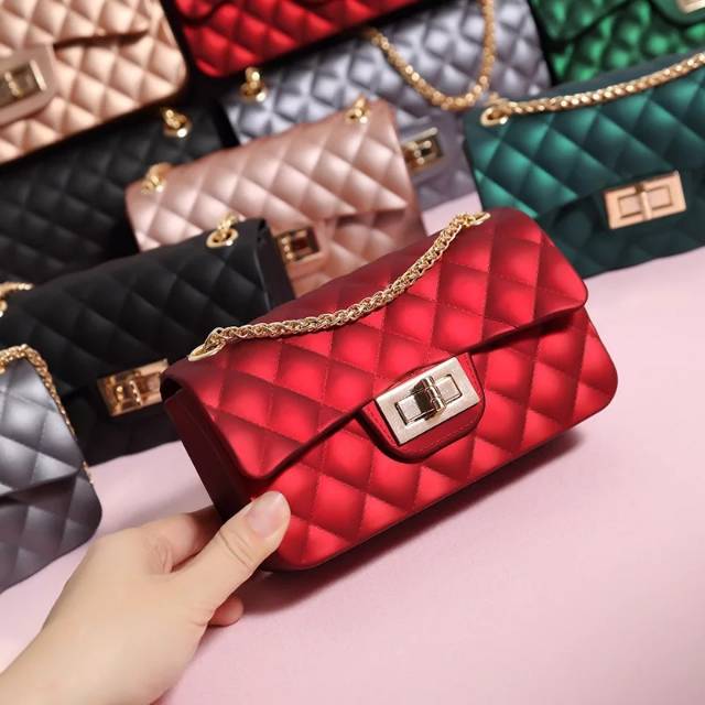 TAS IMPORT JELLY MATTE CHANEL CLASSIC UK18 (KECIL) CC18
