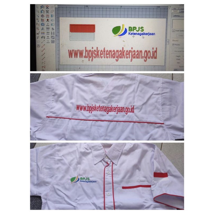 Tambah Bordir Seragam Kerja Bordir Custom Bordir Komputer Bordir Murah Bordir Seragam