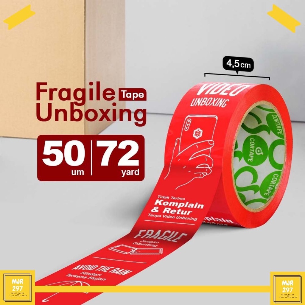 

LAKBAN FRAGILE | JANGAN DIBANTING | HANDLE WITH CARE | UNBOXING