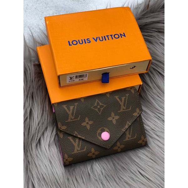 Dompet lv Emilie Pendek Fre Box ,Fashion Dompet Lipat Import