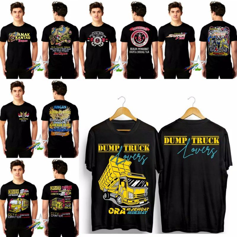 ANEKA BAJU KAOS DISTRO | DRIVER MUDA TRUCK | PEJUANG RUPIAH | ANAK RANTAU | RACING MOTOR SATRIA FU