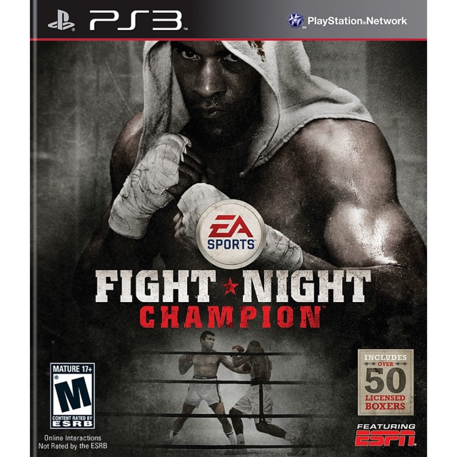 [FREE ONGKIR] BD fight night champion Kaset Game PS3 PS 3