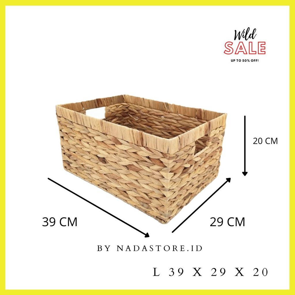 Box lubang rangka besi/storage/keranjang rangka besi/ box/box serbaguna/box anyaman Tangan Pertama