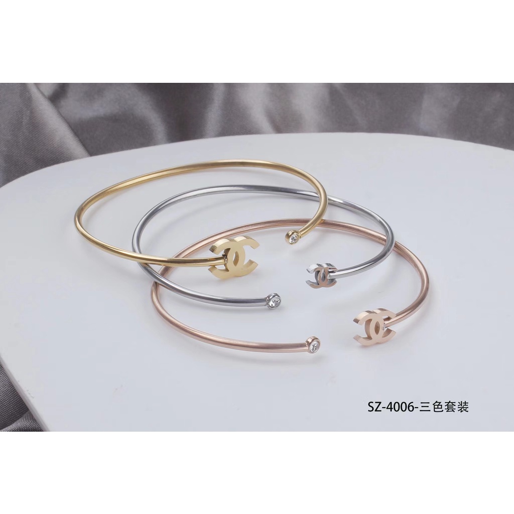 Gelang Titanium Set3 Permata Perhiasan Fashion178/4006/4008/4007