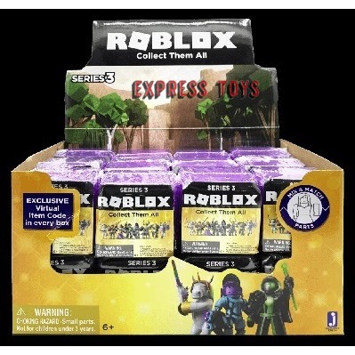 Roblox Celebrity Mystery Figures Series 3 Original Shopee Indonesia - roblox series 3 celebrity gold purple mystery boxes new