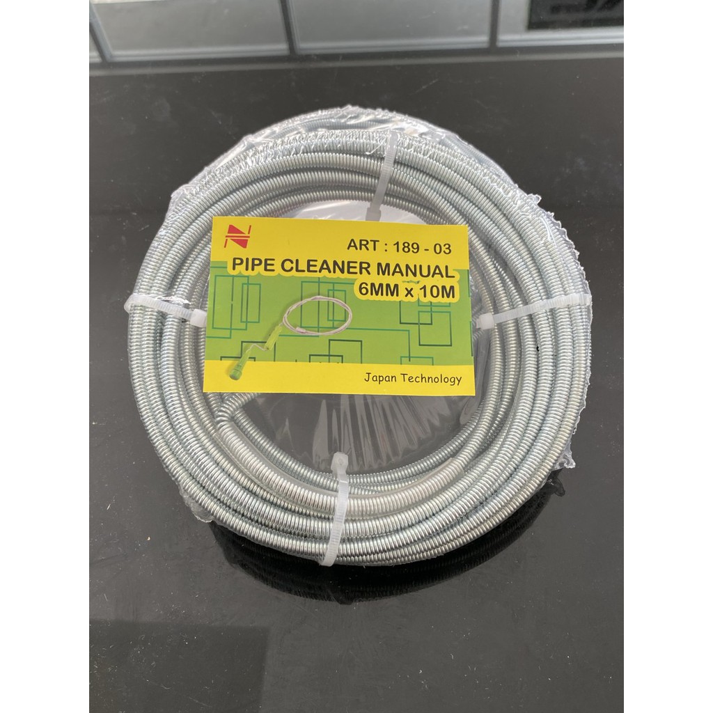 PIPE CLEANER 10 M /ALAT PEMBERSIH PIPA TERSUMBAT MANUAL