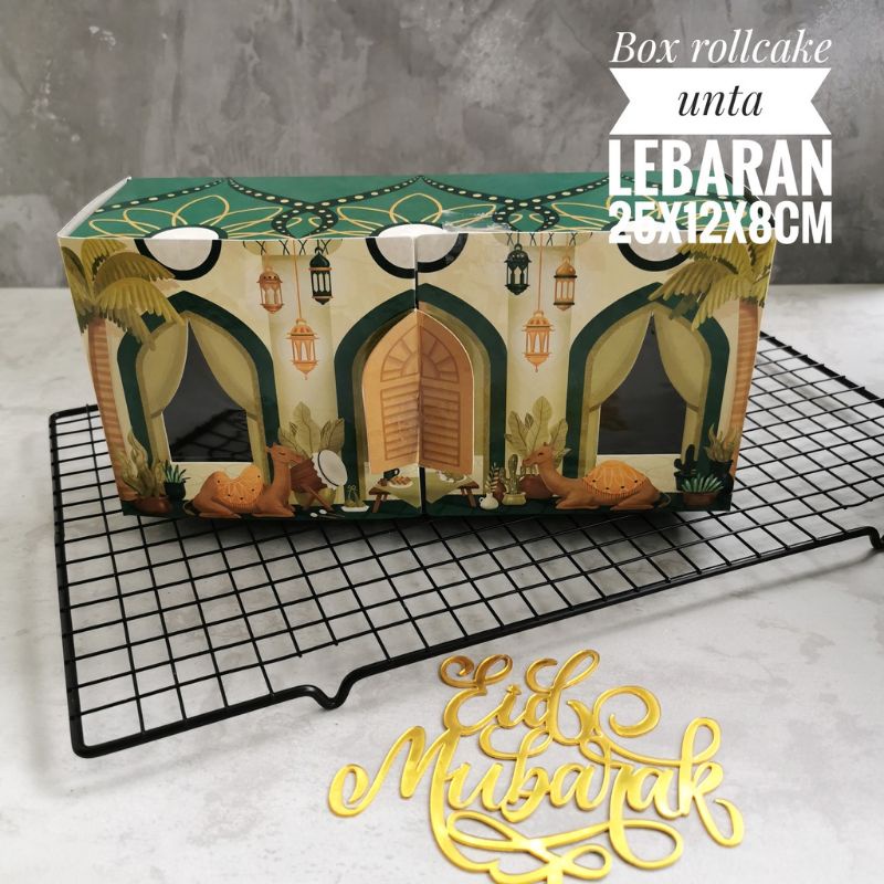 BOX ROLL CAKE LEBARAN IDUL FITRI - UNTA