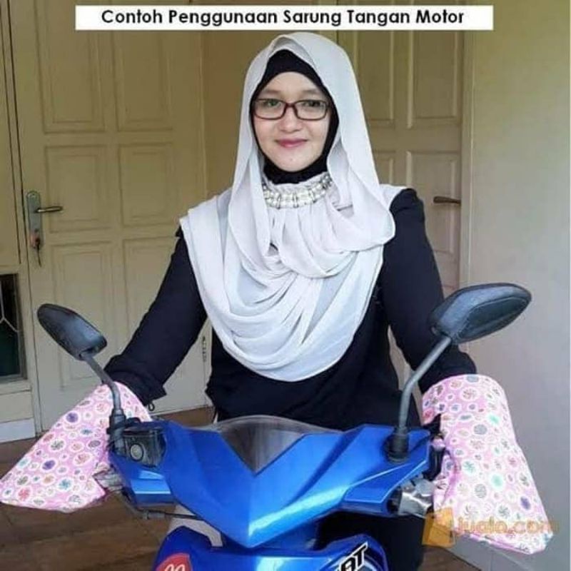 satamo sarung tangan setang wanita satamo motif sarung tangan stang motor wanita