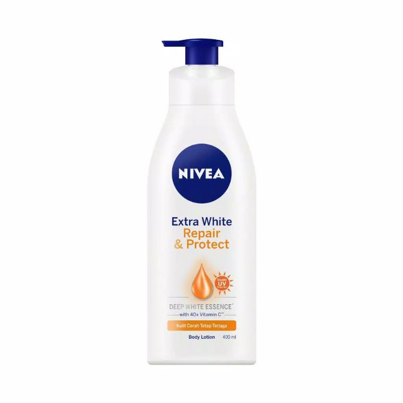 NIVEA Body Lotion 400 ML Skin Care Extra White Repair and Protect SPF15 400ml