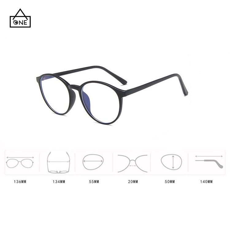 COD❤Wanita Pria frame kacamata  Fashion Korea Anti-Blue Light / anti radiasi  kacamata murah A one