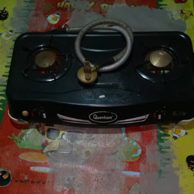 Kompor otomatis quantum 2 tungku