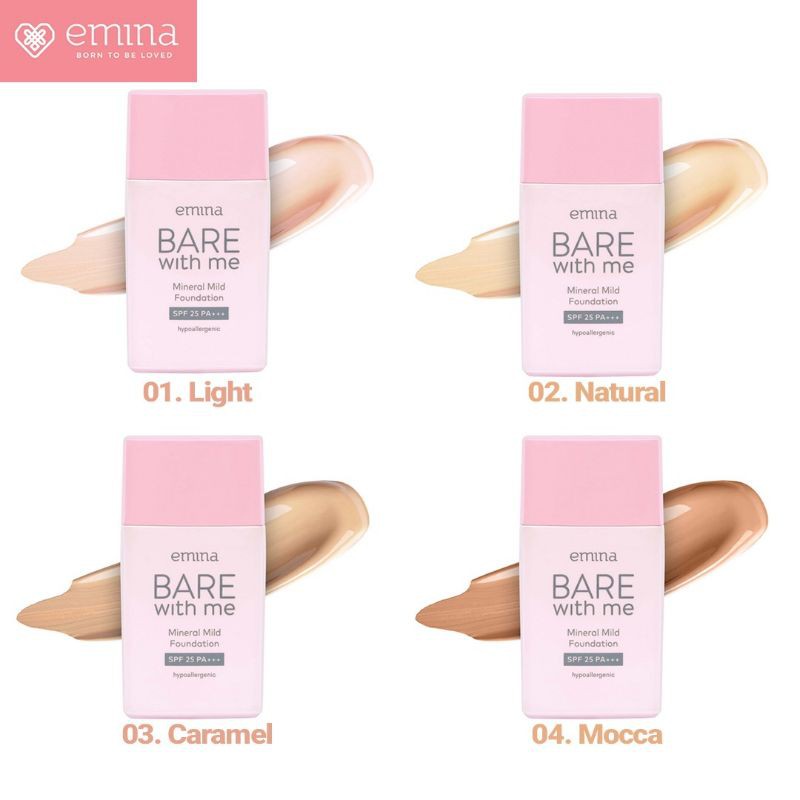 Emina Bare With Me Mineral Mild Foundation