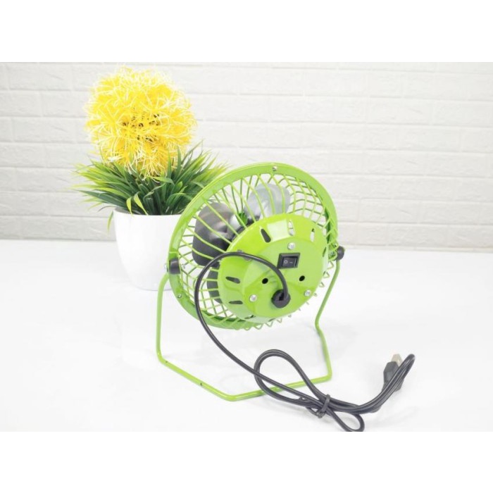 Kipas Angin USB Bahan Besi USB Mini Fan Merek Yazuho