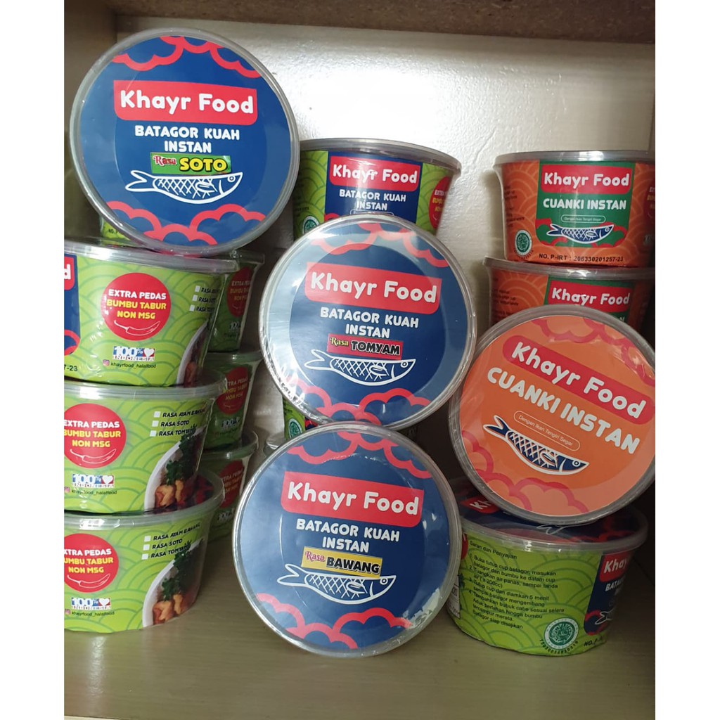 

Batagor Kuah Instan Khayr Food