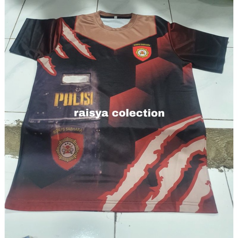 kaos sabhara jersey / kaos korps sabhara jersey