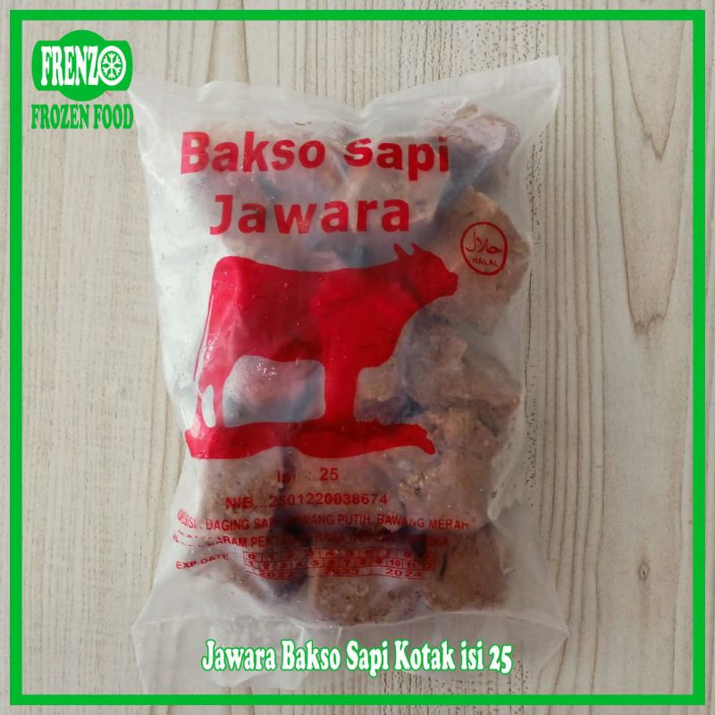 

Jawara Bakso Sapi Kotak Isi 25Biji