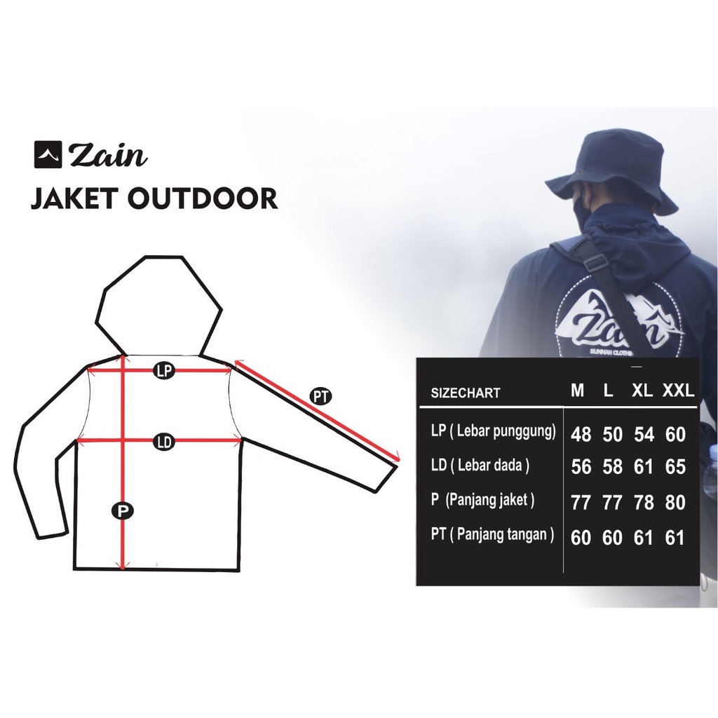 Jaket Outdoor By Zain Moslem Apparel