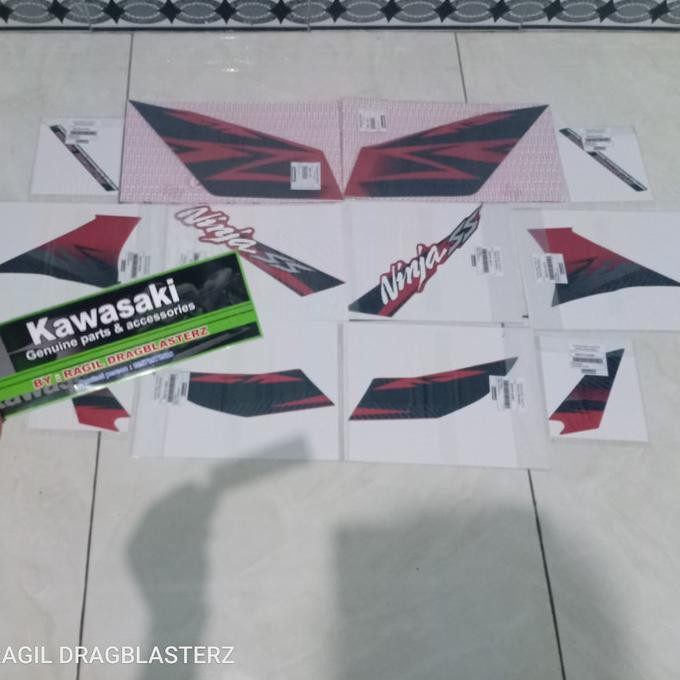 striping stiker full set ninja ss orange 2015 limited edition original