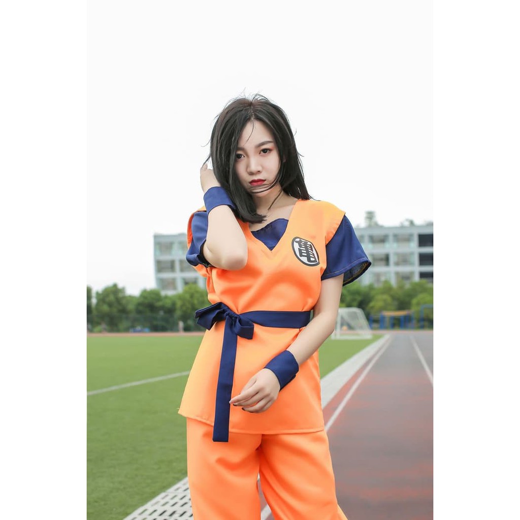 CC-43 kostum son goku dragon ball cosplay costume dewasa