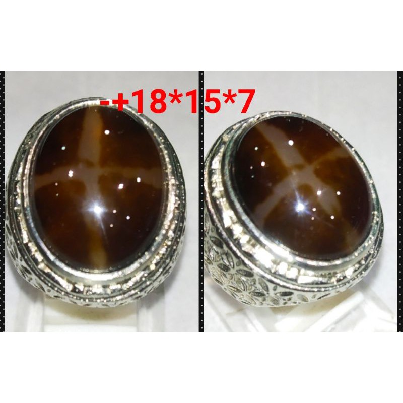 natural batu yaman motif tapak jalak