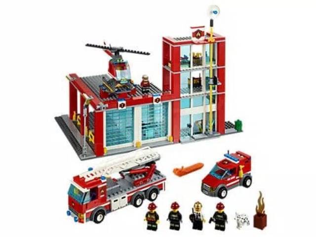 lego fireman station