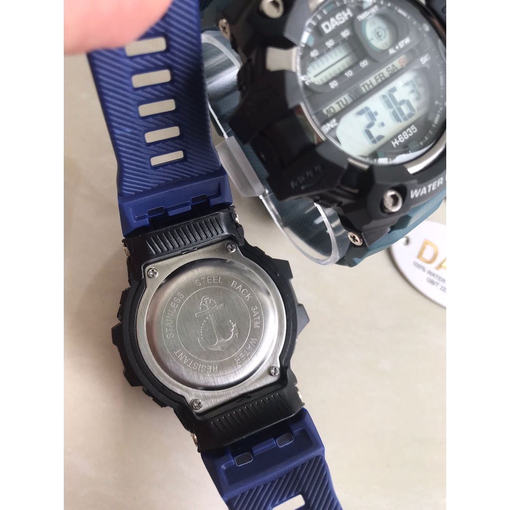 7.7 SALE JAM TANGAN SPORT DASH DIAMETER 4CM