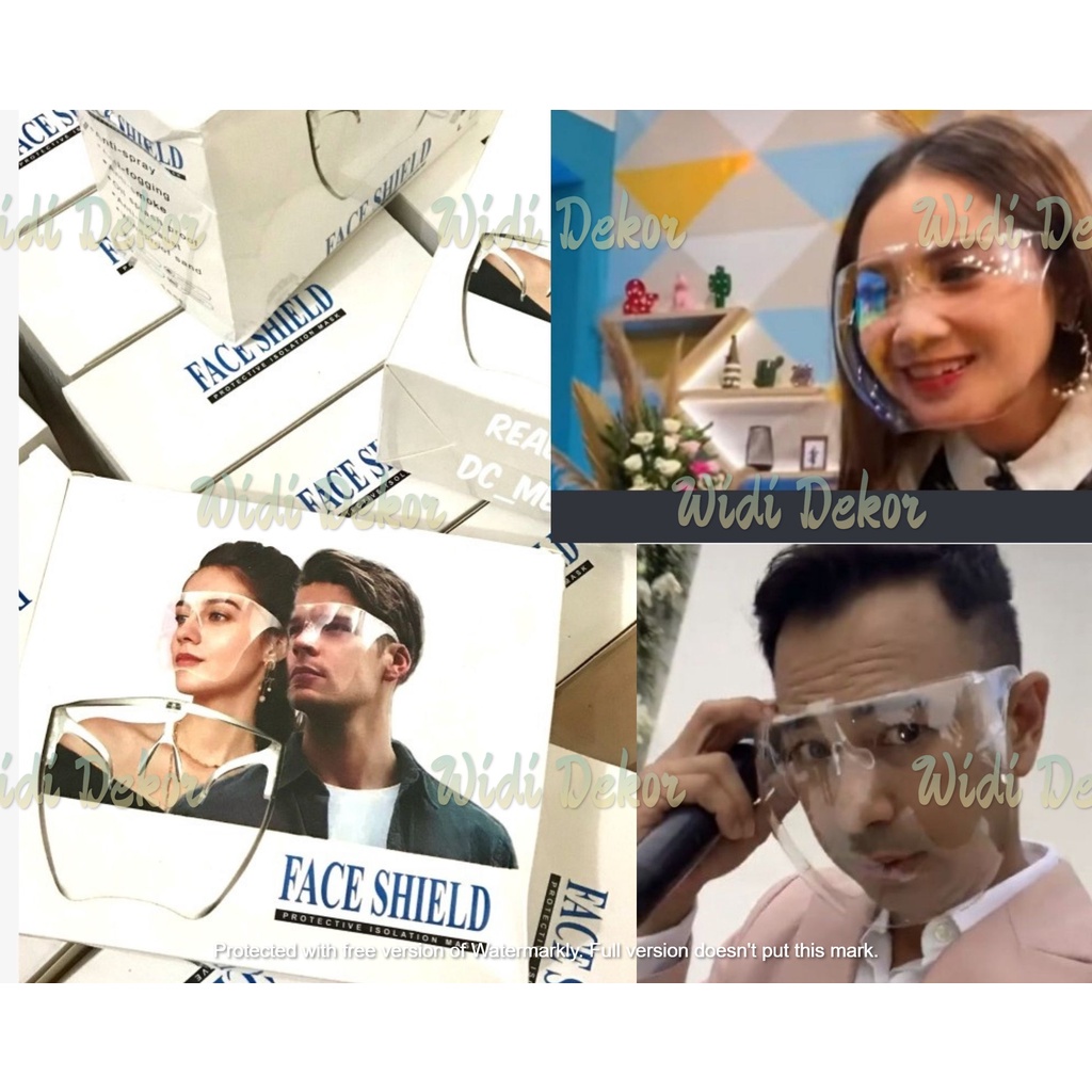 Face shield nagita acrylic full face