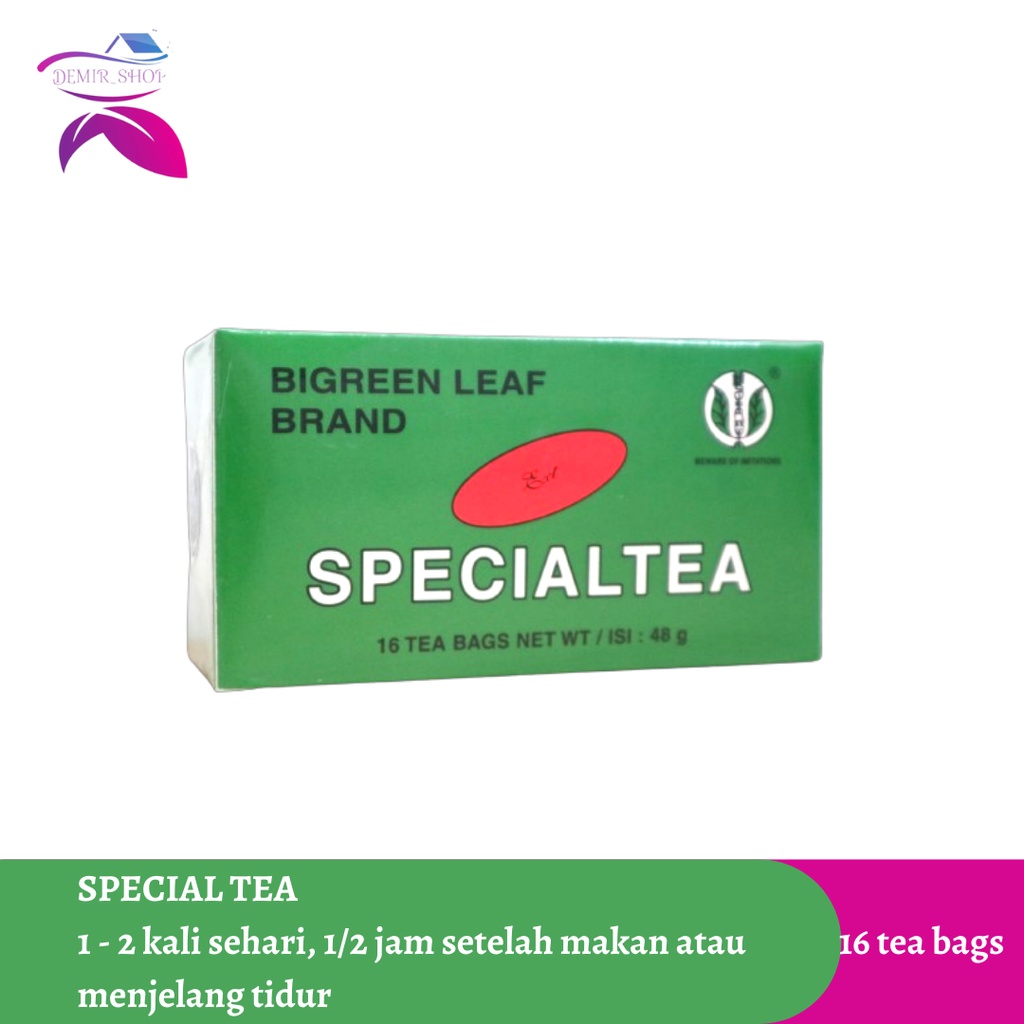 Special Tea Extra Strong 16 Tea Bags / Teh Herbal / Pelangsing